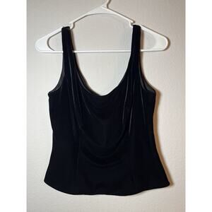 Alex Evenings VTG Women's M Velvet Corset Tank Whimsigoth Fairy Grunge 90"s